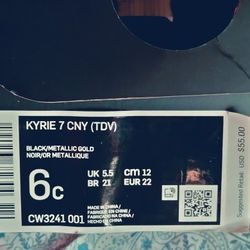 Kyrie Toddlers Shoes Size 6c