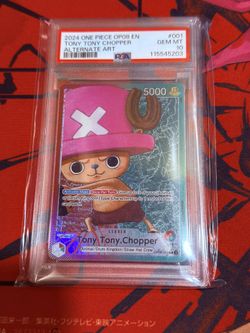 Tony Tony chopper op08 Psa 10 leader
