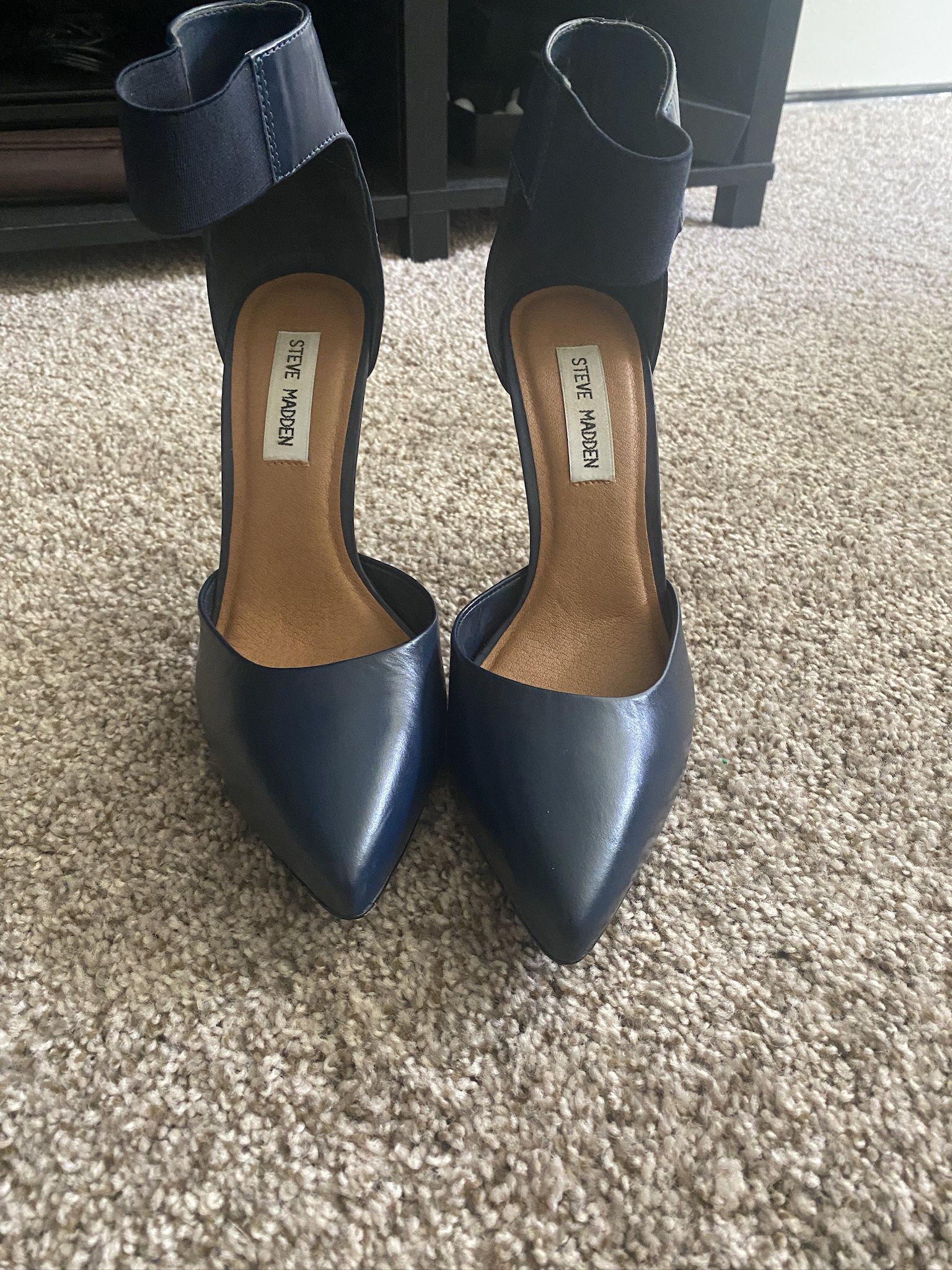 Women’s Blue Stiletto Heel Shoe