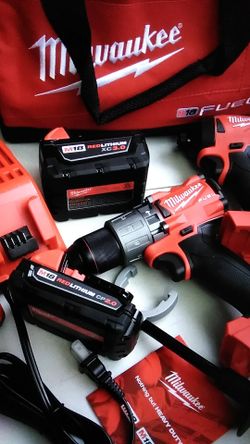 Milwaukee New KIT 2018 New Generation 18M: Impact,Drill,battery 3.0-battery 2.0,Charge,bag. Kit Herramientas Nueva Última Generación