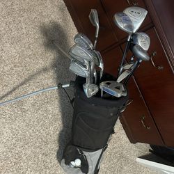 Adult Golf Club Sets + Bag 