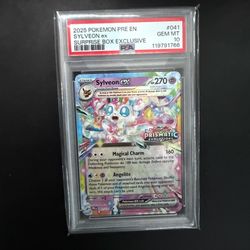PSA 10 Sylveon EX prismatic stamped pokemon