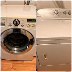 Whirlpool Dryer And LG Washer 