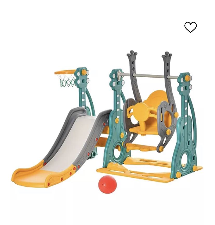 Toddler Slide And Swing Set