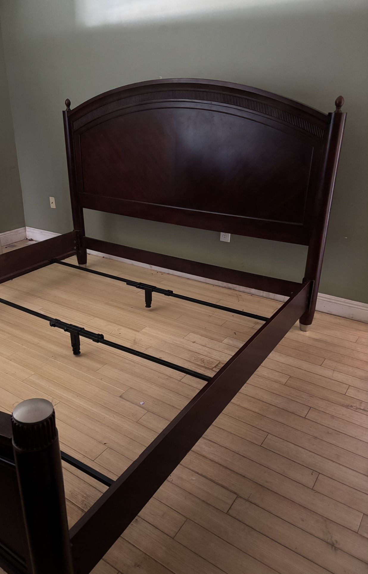 King Size Bed frame With Two Night Stands