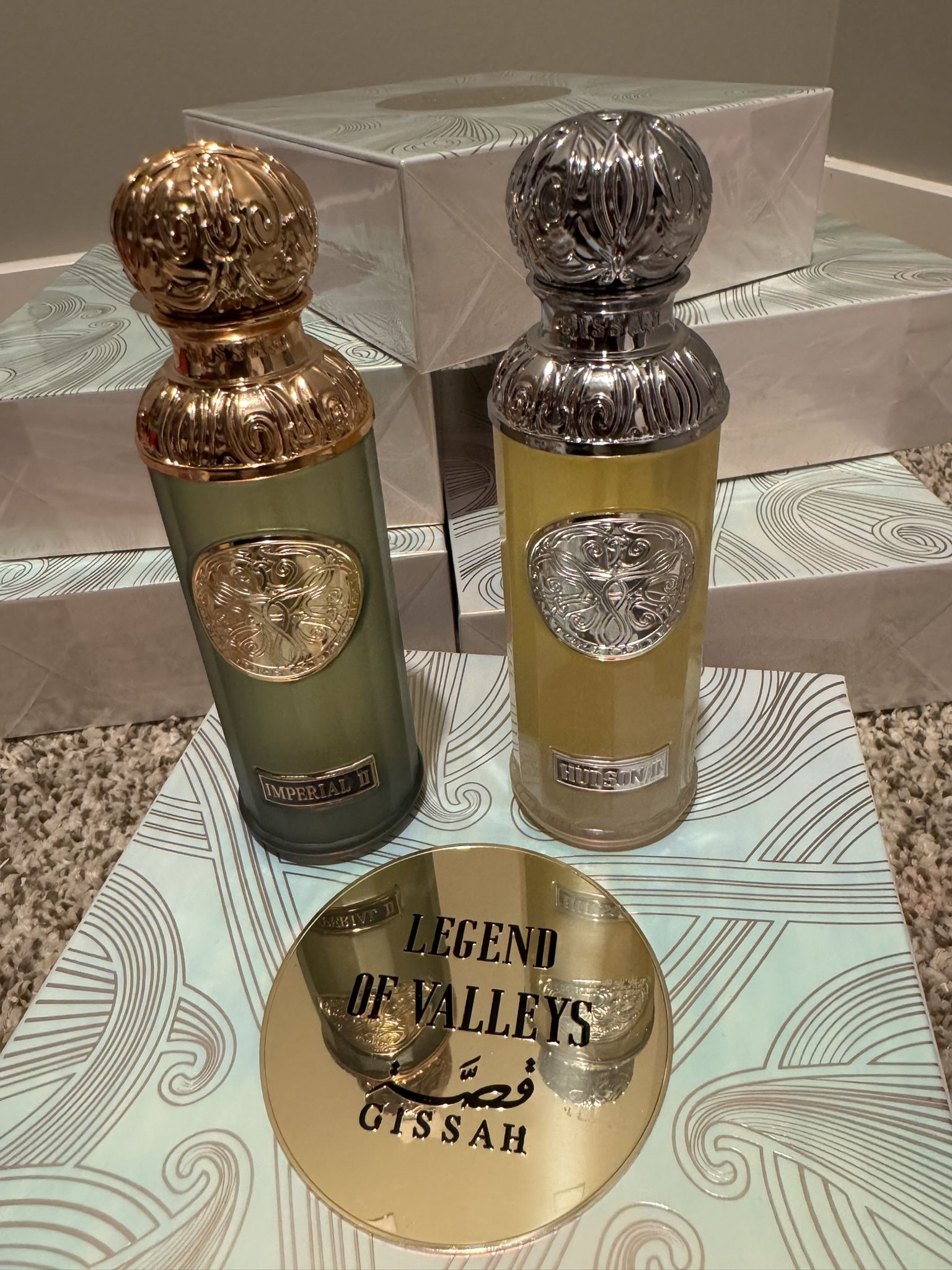 Luxury Arabic Perfumes - IMPERIAL II & HUDSON II (Unisex)