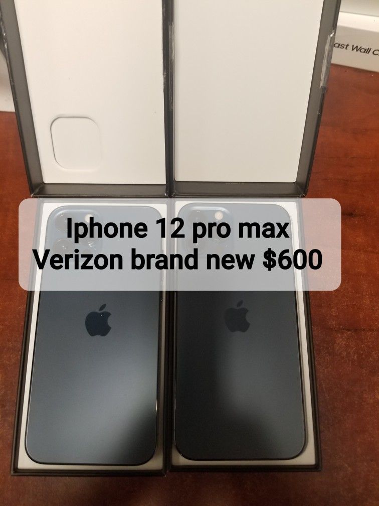 iPhone 12 Pro Max Verizon brand New