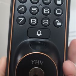 Keyless Entry Door Lock with Camera Fingerprint Smart Door Lock with App Remote Control, Wi-Fi Connected Electronic Keypad Code Deadbolt Auto Unlock 