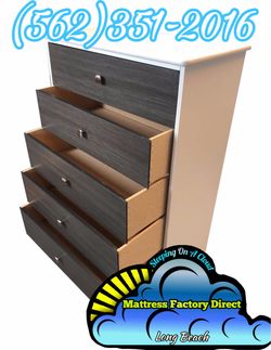 White grey five drawer dresser compressed cajonera cómoda mueble
