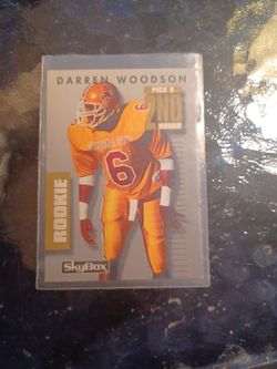 Darren Woodson SkyBox Rookie Football Card