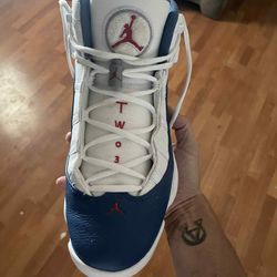 Air Jordans Size 10 True Blue 6 Ring