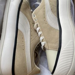 Puma Suede Mayu Infuse Womens Platform Trainers 