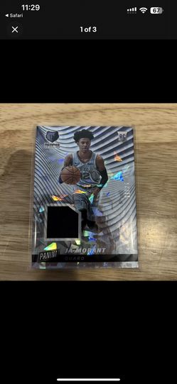 Ja Morant Rookie Card Numbered