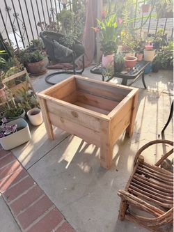 Wood Planter Boxes