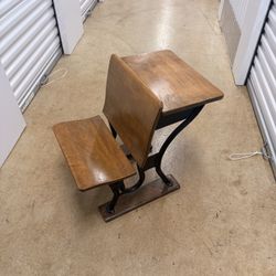 Antique School Desk/Chair