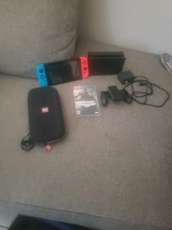 Nintendo Switch Blue And Red