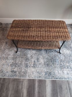 Coffee Table Wicker-Located in Lakebay past Gig Harbor