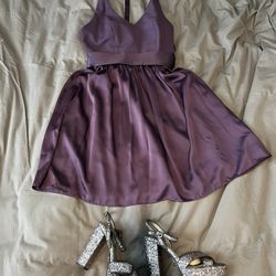 Vera Wang Dress & Heals