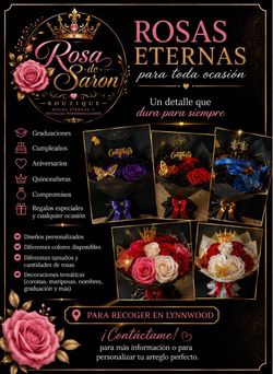 Ramos de rosas eternas para graduación