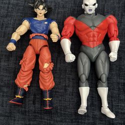 Dragonball z toys jiren and ultra instinct goku