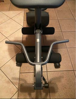 Weight lifting machine + 6 weights