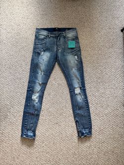 Focus Jeans Distressed Skinny Denim 32x32
