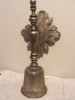 School/dinner bell with wall hanger