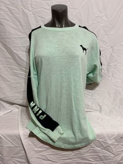 Vintage Victoria's Secret PINK Mint Green Sweatshirt