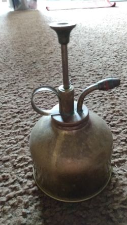 Vintage oil can working condition 👌 stamped numbered