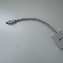 HDMI Adapter - White - Amazon Basics Mini Display Port to HDMI Adapter