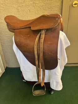 16” Jeorge Canaves English Riding Saddle 