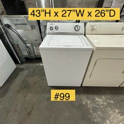 Whirlpool Washer Top Load Electric (#99)