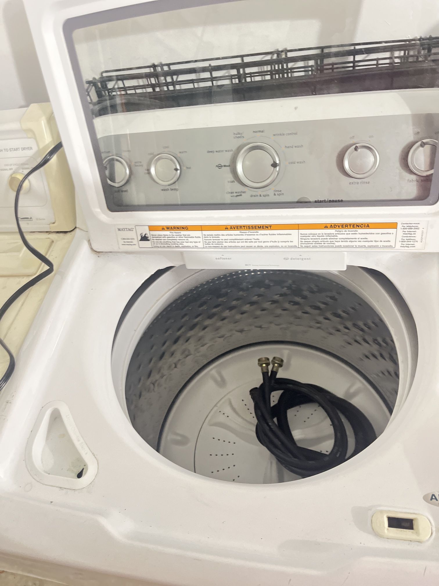 Gas kenmore Dryer And Maytag Washer 