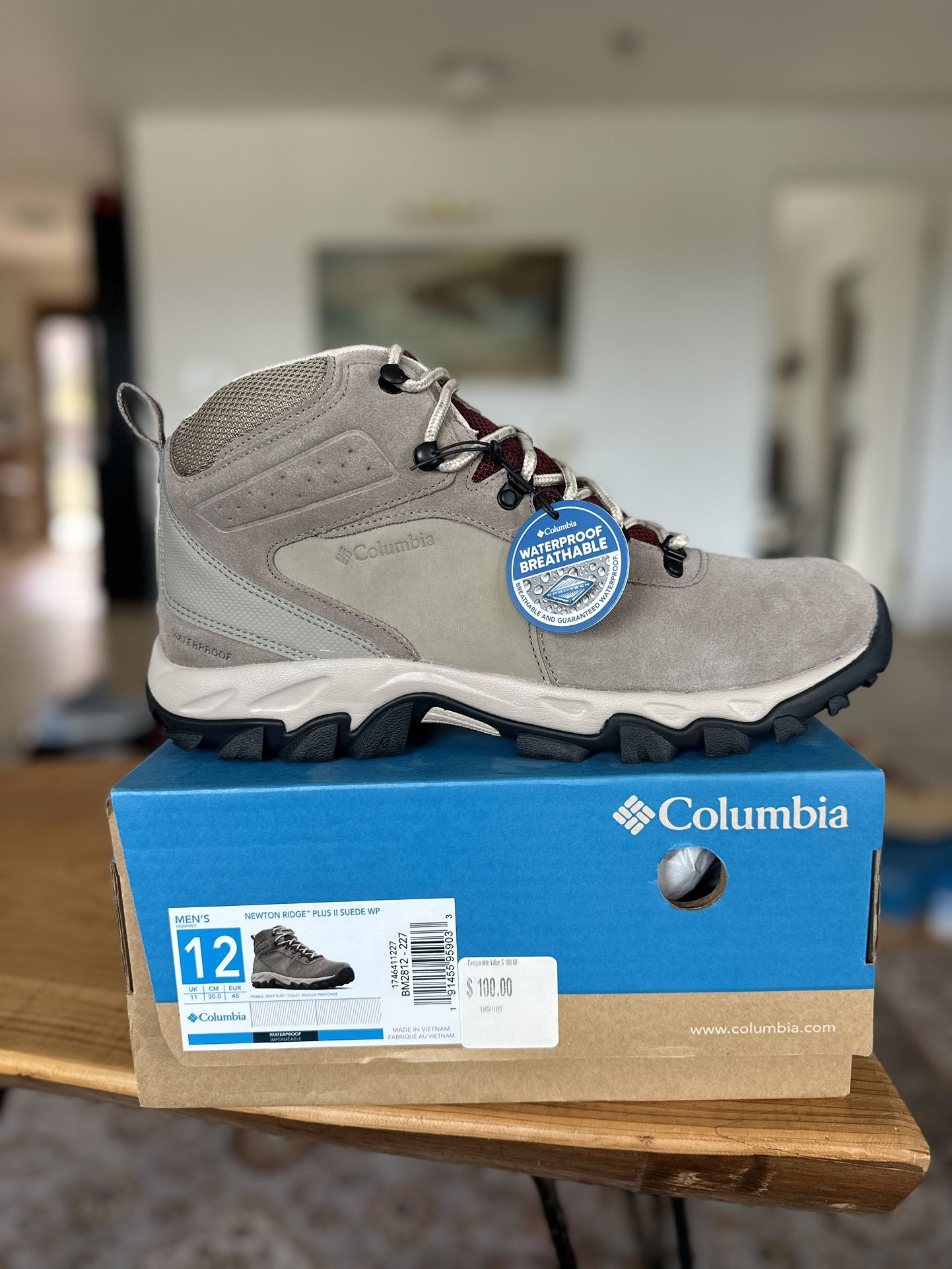 Men’s Waterproof Hiking Boot 12