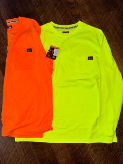 XL men’s Wrangler workwear long sleeve three shirts
