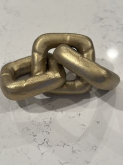 Gold Metal Knot - New!