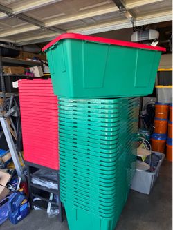 Storage bin 40 gallons $16 each