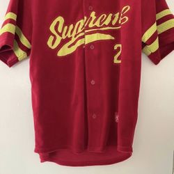 supreme velour jersey