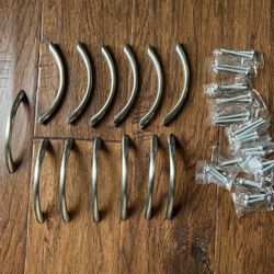 80 Stainless Steel Cabinets Handles with screws 