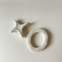 Handmade X And O Ceramic Decor 