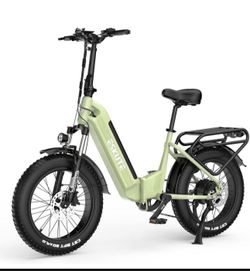 ESKUTE Star Folding Electric Bike, 960Wh LG Battery Cells, Up to 80 Miles Range, 500W(750W Peak) Powerful Motor, Hydraulic Brakes and 7-Speed, 20"x4.0