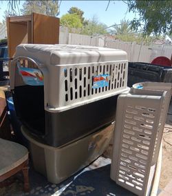 Large Plastic Dog Travel Crate