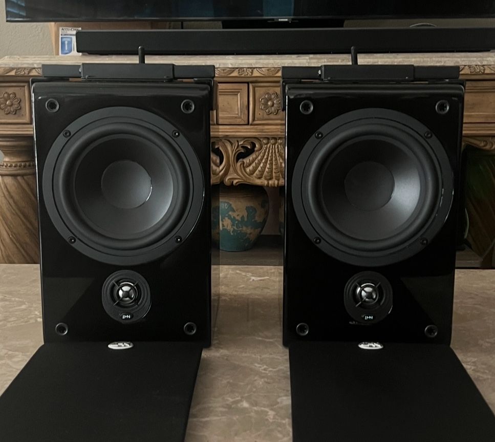 NHT SB-2 Speakers with Mountable Brackets