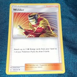 Welder Pokémon trading card