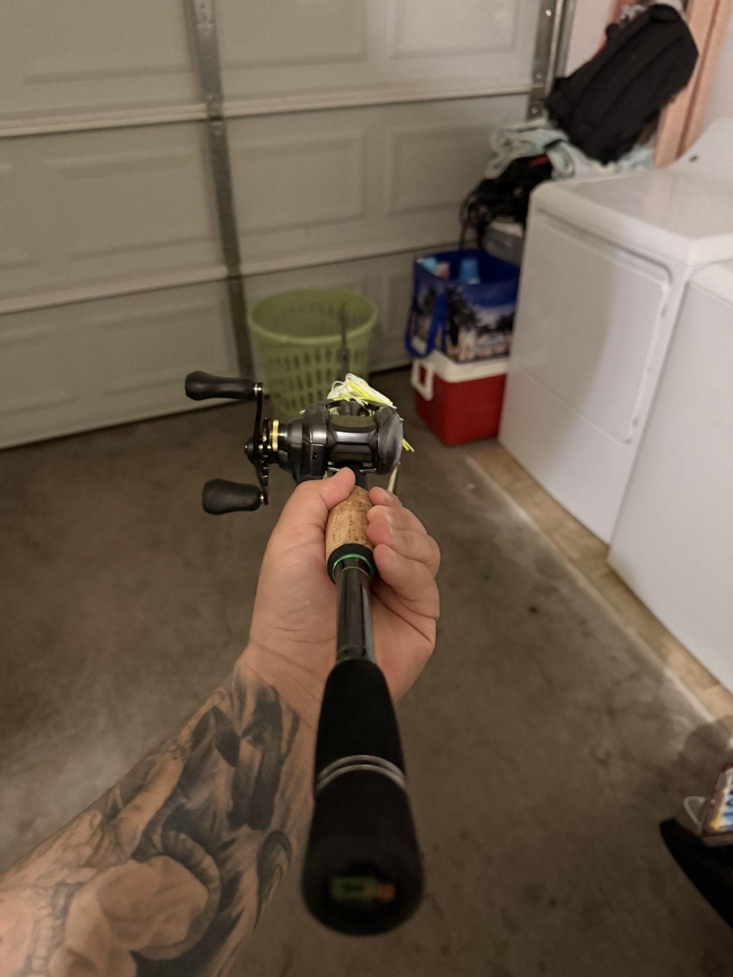 Shimano Curado DC / Dobyns Fury Bait Casting Fishing Rod Reel Combo