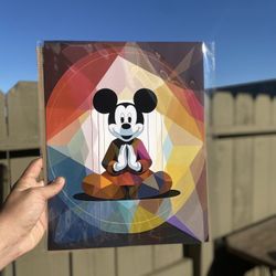 Mickey Mouse Poster 11x14 Disney Art Print Mickey Art. 
