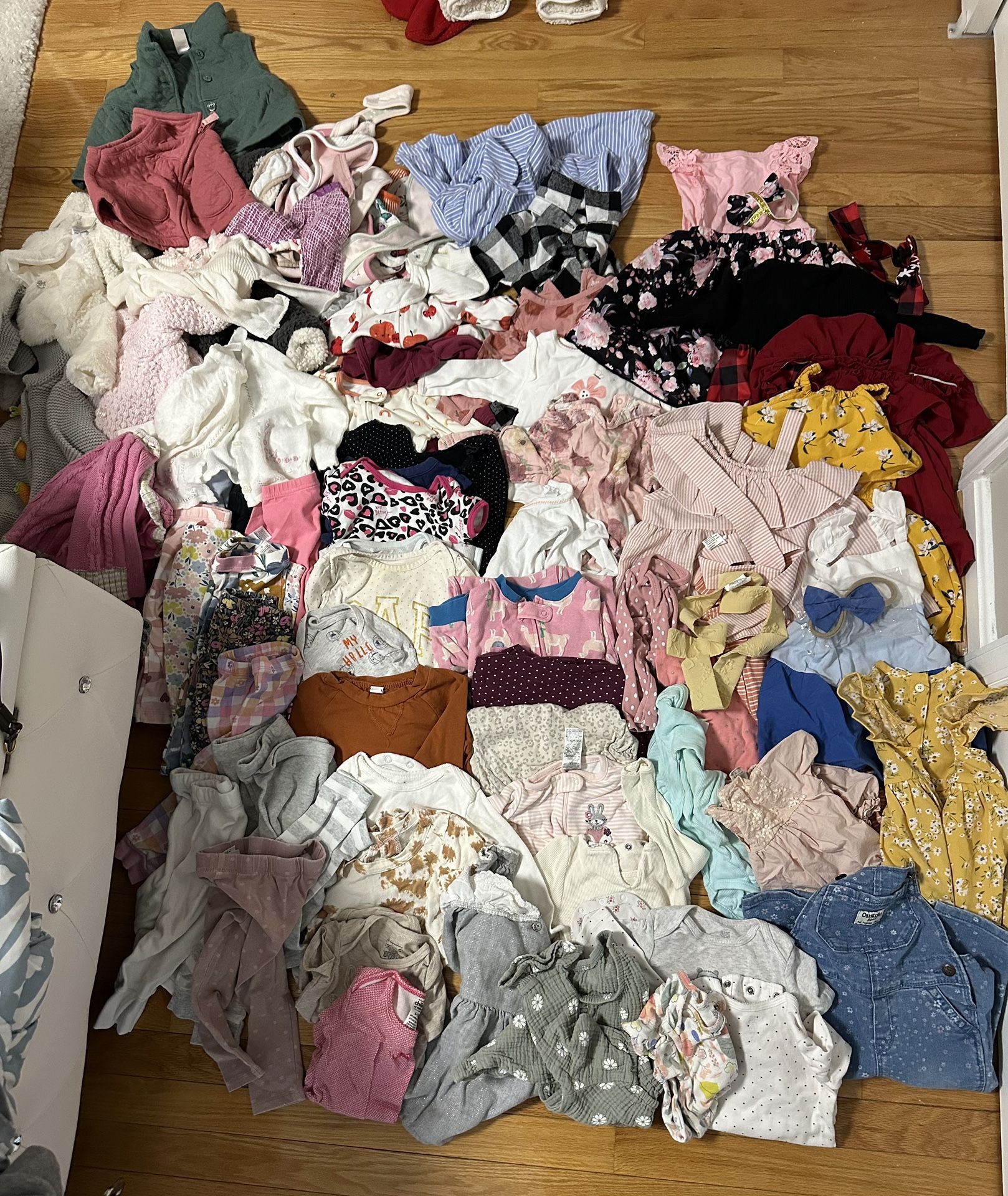 Newborn To 18 Months Girl Clothes