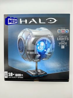 MEGA Halo 343 Guilty Spark Model Replica with Lights and Voice Sound, 609 pcs building set HHR69 - Brand New