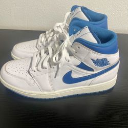 Air Jordan 1 Mid UNC Blue – Men’s Size 9.5 – Pickup Today 