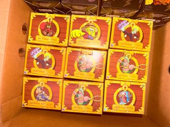 McDonald's SpongeBob x One Piece Happy Meal Toys